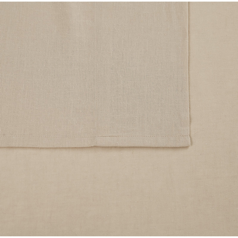 FRYE Cotton Linen Blend Sheet Set & Reviews Wayfair